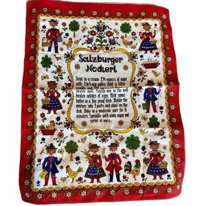 Kolf TeaTowel Salzburger Nockerl Recipe 100% Cotton